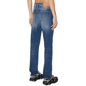 Diesel 2019 D-Strukt Light Blue Ripped Wash Jeans