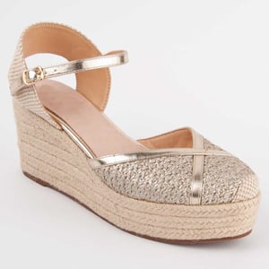 Montevita Wedge Espadrille Balenci9 Guld