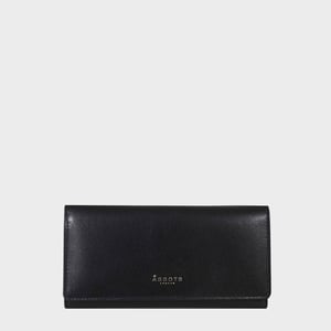 'CLAIRE' Real Polished VT Vintage Leather Flap Over Purse