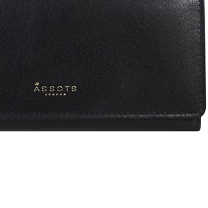 'CLAIRE' Real Polished VT Vintage Leather Flap Over Purse