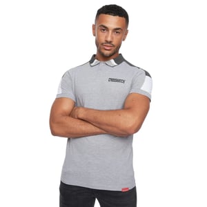 Crosshatch Heren Cramsures Poloshirt (Grijze Mergel)