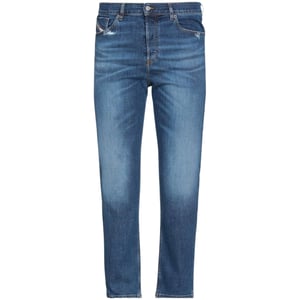 Diesel D-Fining Tapered Fit Plain Blue Wash Denim Jeans