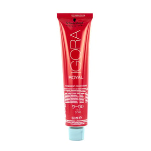 Igora Royal Permanente Kleurcrème 60ml - 9-00 Extra Lichtblond Natuurlijke Extra