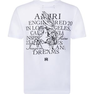 Amiri Precious Memories Design White T-Shirt