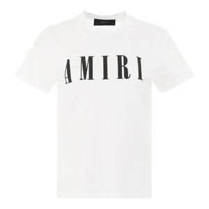 Amiri Core Logo Vit T-shirt
