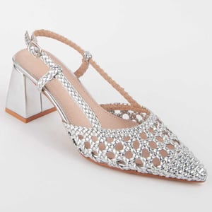 Montevita Heel Shoe Carola Silver