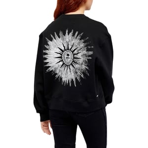Amiri Sun Graphic On Back Black Sweatshirt