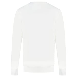 Diesel Double Destroyed Logo Vit Sweatshirt