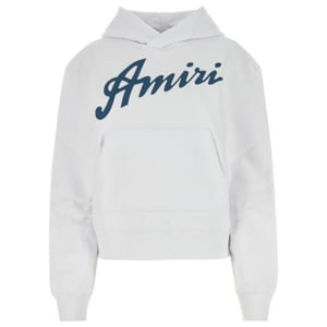 Amiri California Hawaiiaans ontwerp witte hoodie