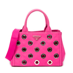 Small Grommet Canapa Tote Schoudertas