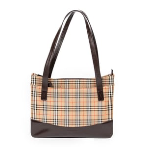 Large Zip Shopping Tote  Shoulder Bag