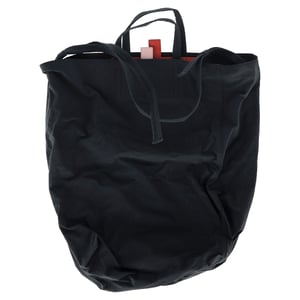 Acne Studios Baker Tote in Black Cotton
