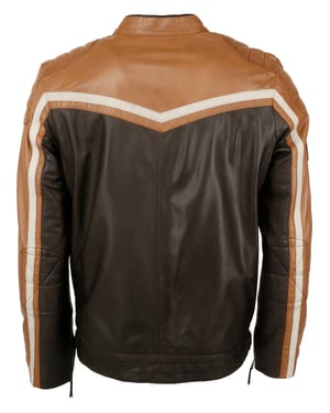 Top Gun leren jas TGJ1005
