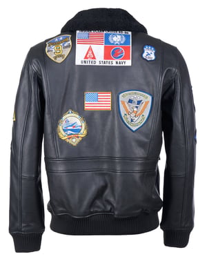 Top Gun leren jas TG20201007