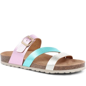 Jones Bootmaker Tabatha Leather Mule Sandals