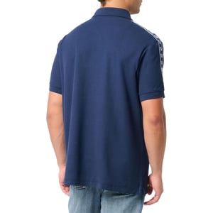 True Religion Mens Polo Shirt SS Damask Velour Pique Top