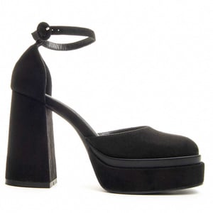 Montevita Heeled Shoe Salonnt8 Black