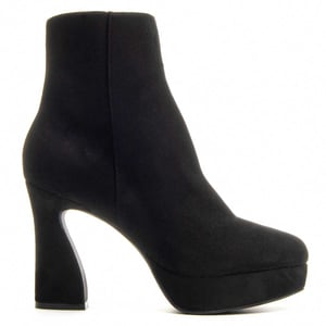 Montevita Heeled Ankle Boot Botint8 Black