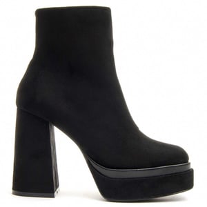 Montevita Heeled Ankle Boot Botint7 Black