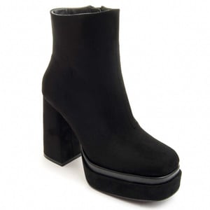 Montevita Heeled Ankle Boot Botint7 Black