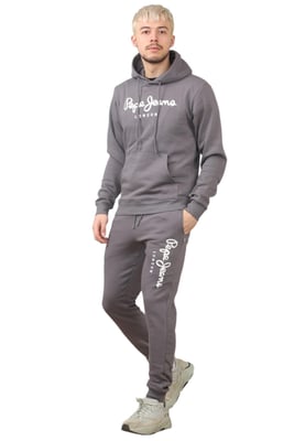 Pepe Jeans London Heren Trainingspak in Leigrijs
