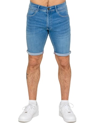 Enzo | Heren Slim Fit Denim Shorts