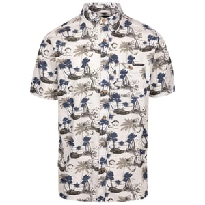 Trespass Mens Frantom Woven Casual Shirt (Off White)