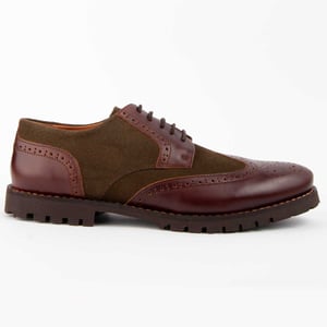 Purapiel Oxford-Sko Herac Grön