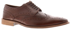 Thomas Catesby Mens Lace Up Shoes Churchhill Oxford Formal Leather Brown