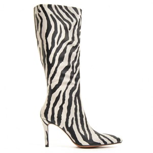 Montevita Heeled Boot Animant White