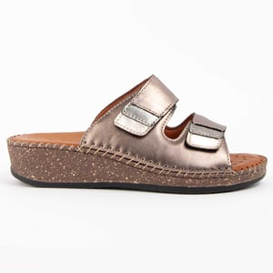 Purapiel Wedge Sandal Leida2 Brons