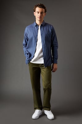 Khaki Premium Chino Trousers