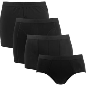 Björn Borg Onderbroeken 4-Pack Tencel Mix Boxers Zwart