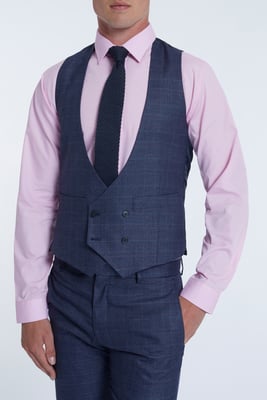 Airforce Berry Overcheck Waistcoat