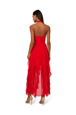 Mesh Halter Dress