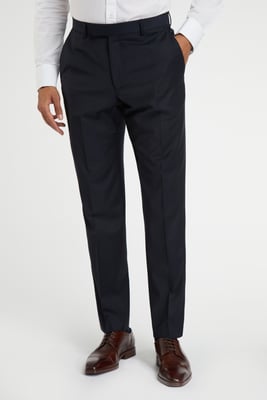 Regular Fit Navy Trousers