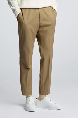 Drawstring Trousers in Brown