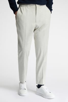 Drawstring Trousers in Nude