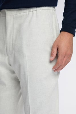 Drawstring Trousers in Nude