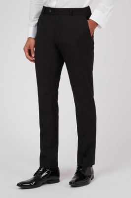 Plain Trousers in Black