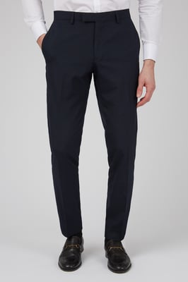 Tailored Fit Navy Dresswear Trousers