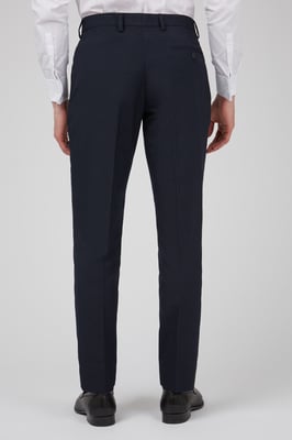 Tailored Fit Navy Dresswear Trousers