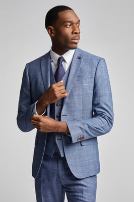 Hemlock Blue Raspberry Check Jacket