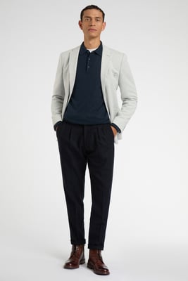 Knit Blazer in Grey