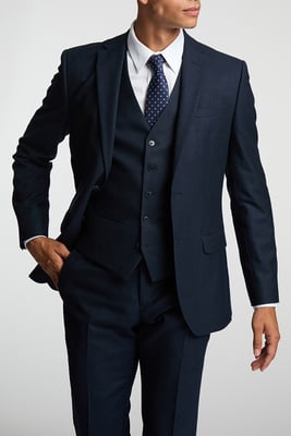 Alexandre Of England Tailored Fit Flannel Jacket