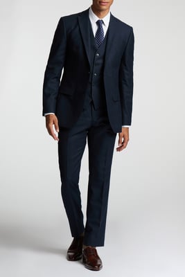 Alexandre Of England Tailored Fit Flannel Jacket