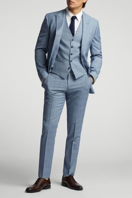 Check Tailored Fit Suit Jacket