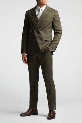 Linen Tailored Fit Suit Jacket