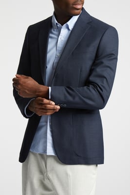 Hopsack Wool Blazer