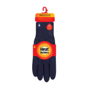 Kabelstickad 2.3 Tog Fleece Fodrad Thermo Vinterhandskar för damer